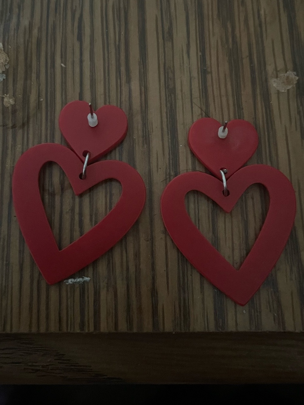 Heart Earrings ❤️ - Picture 3 of 3